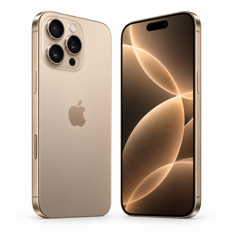 iPhone 16 Pro Max frente y dorso